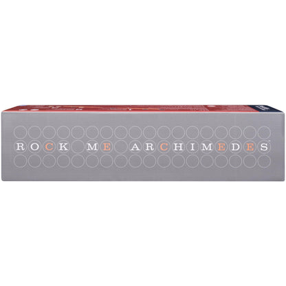 Rock Me Archimedes, Balancing Strategy Puzzle Marbles Family Board Game Retro STEM Learning Educational Toy, for Adults and Kids Ages 8 and up