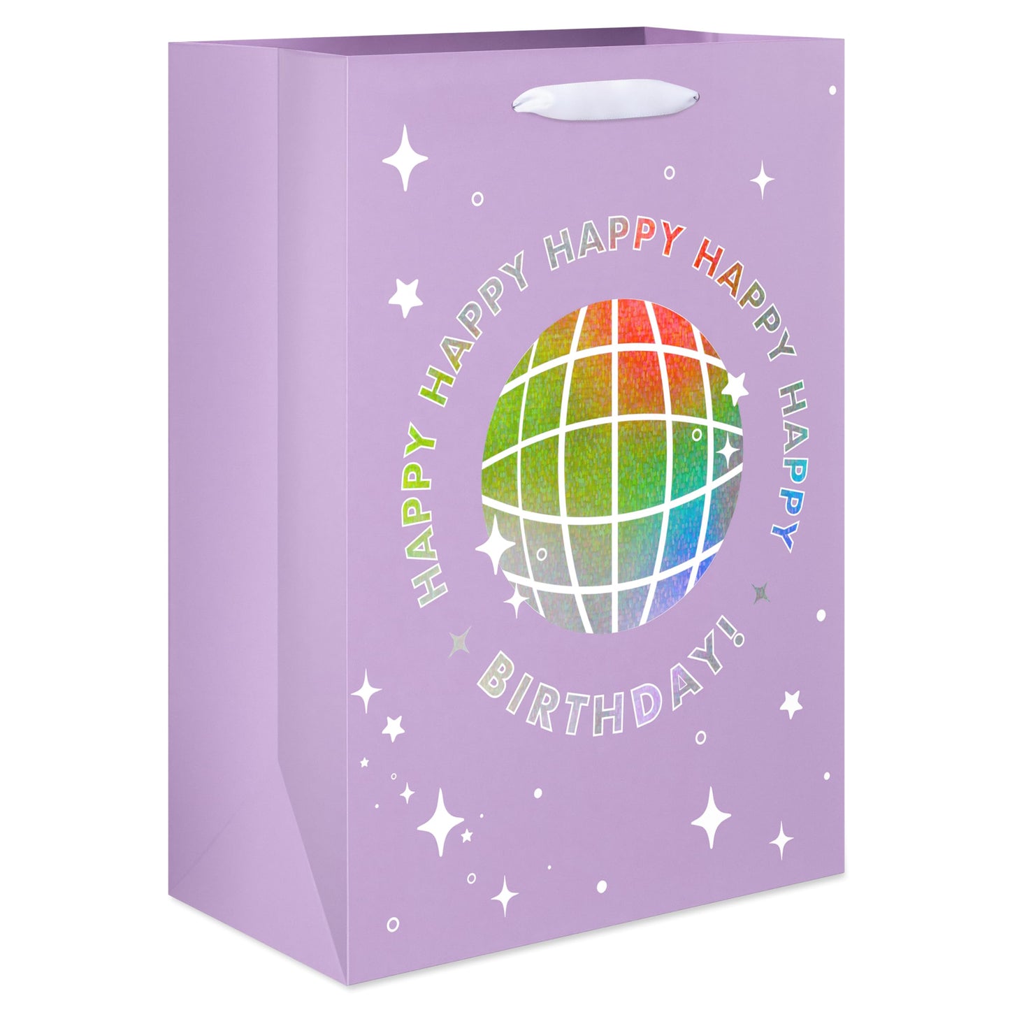 American Greetings 10" Medium Gift Bags for Birthdays and Celebrations (4 Bags)