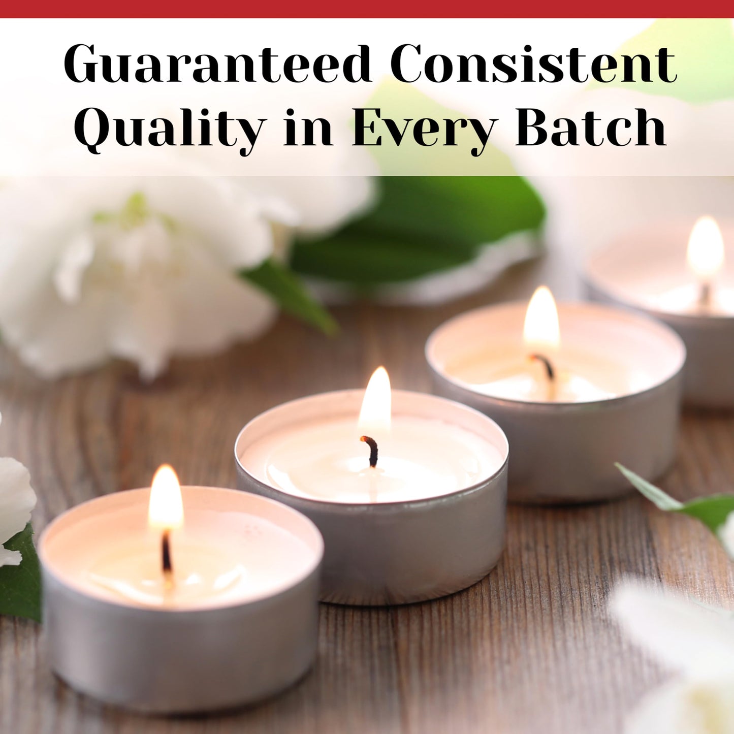 Tea Light Candles in Metal Cups - 6 Hours Clean, Long Burning White Unscented Tea 250 Votive Candles Bulk for Romantic Dinner, Wedding, Spa & Hotels by PARNOO