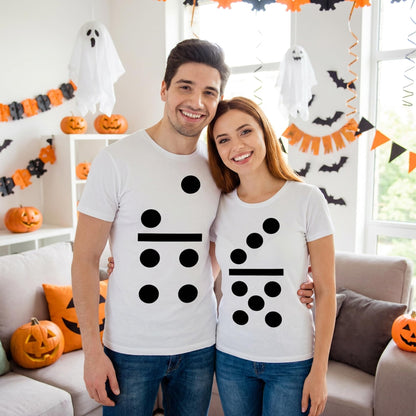 Iceyyyy 150 Pcs Halloween Felt Costume Stickers, Large Adhesive Circles and Strips for Clothes, Black Self Adhesive Felt Costume Accessiores for Crafts DIY Group Halloween Outfit