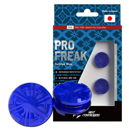 Pro Freek Thumb Grips Blue Nextcontroller for PS4 PS5 Switch pro Controller Made in Japan