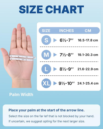 Schneider Vinyl Exam Gloves - Blue Disposable, Latex-Free & Powder-Free for Medical Use | 100 Count