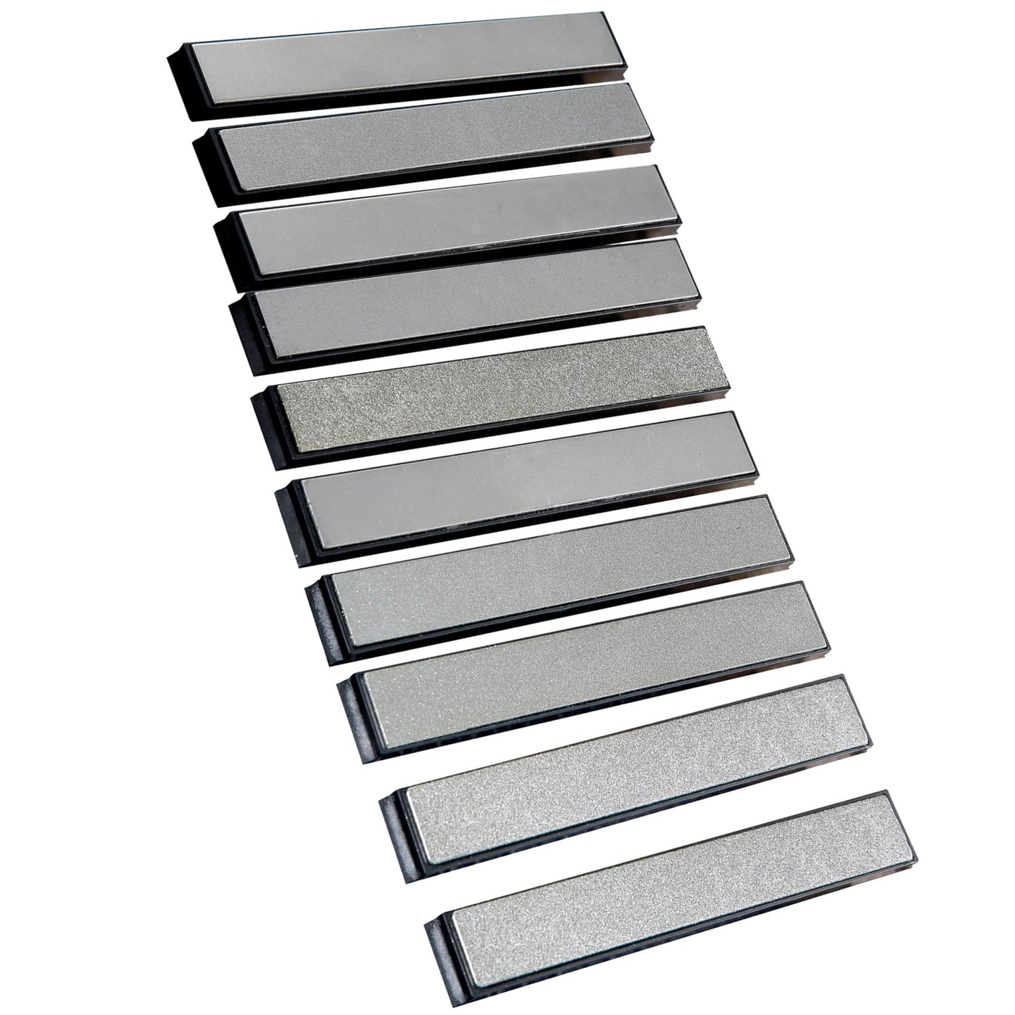 Value pack Diamond Knife Sharpening Stones kit diamond plates Kit Sharpen Knife blades sharp Surface flat Must-haves for Ruixin type sharpeners (#80#200#400#500#600#800#1000#1500#2000#3000)
