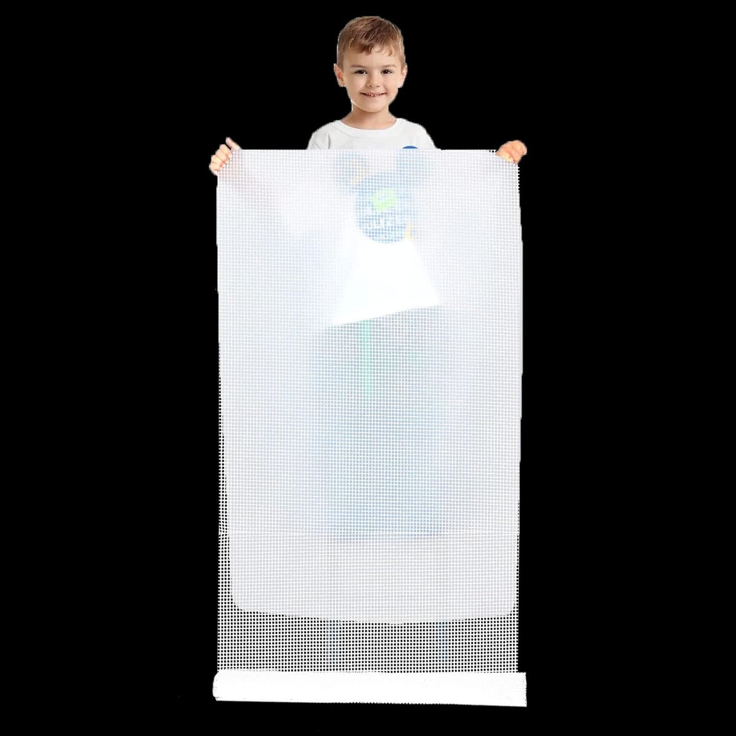 Silicone Non-Stick Dehydrator Sheets - For Fruit Dryer Mesh, Dim Sum Mesh, Dumpling Steaming Screen Mat 16"*160"