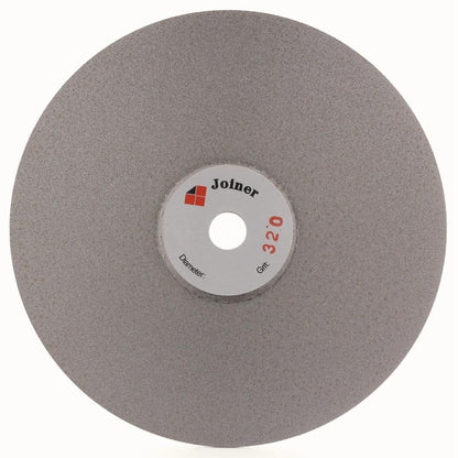 6" inch 150 mm Grit 320 Diamond Grinding Disc Abrasive Wheel Coated Flat Lap Disk Jewelry Tools for Gemstone Glass Rock Ceramics