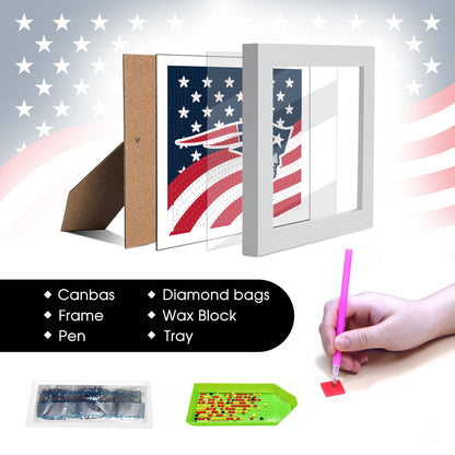 DIY 5D Diamond Painting Kits, Handmade Diamond Painting Kit, Exquisite Decorative Artwork, Perfect for Home and Office Art Creation