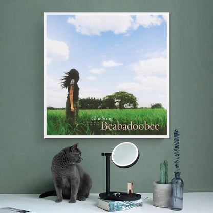 Beabadoobee Glue Song Canvas Poster 12x12inch - Bedroom Decoration Landscape Office Valentine's Birthday Gift Unframed