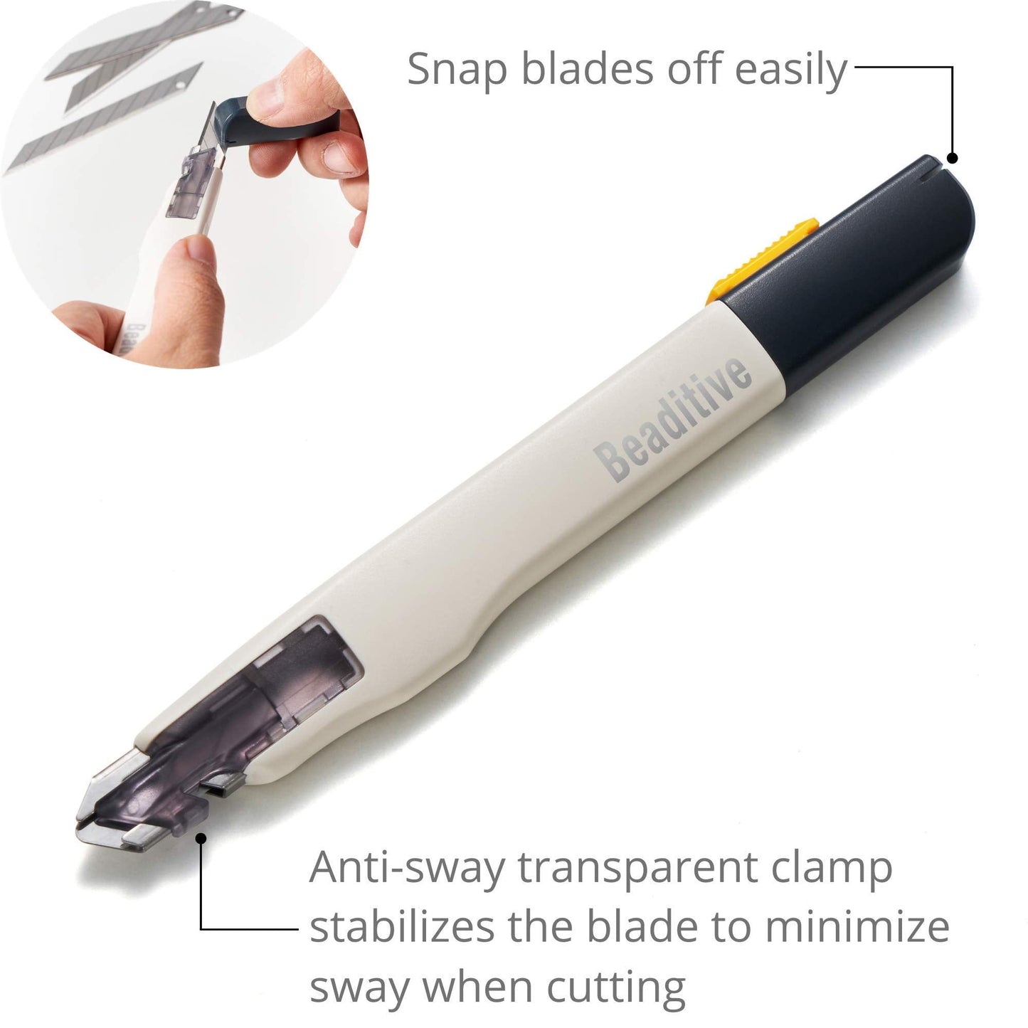 Beaditive High Precision Detail Craft Knife With 30 blades - 30 Degree Blade Utility Knife - Art, Craft, Model Making