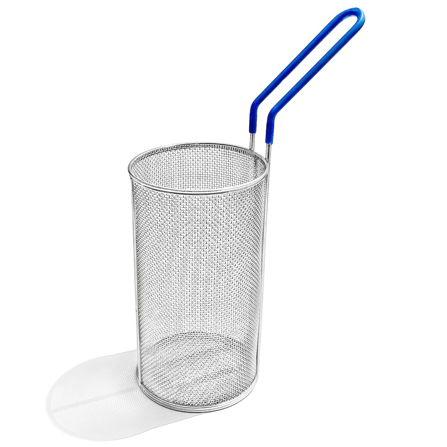 Sunrise Kitchen Supply Stainless Steel Pasta Boil Basket (1, 5"D x 9"H)