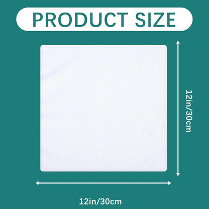 20 Blank,12 12 Inch GEKIXUTP Pcs Sublimation Towels x DIY Microfiber Sublimation Kitchen Towel,Sublimation Hand