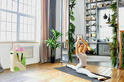 Yoga Mat Storage Racks, Home Gym Storage for Foam Roller, Yoga Strap, Thick Mats & Resistance Bands, Fitness Organizer