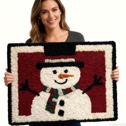 DIY Latch Hook Rug Kit Lion Stamped Carpet Tapestry 52x38cm Yarn Hooking Crochet Mat Home Floor Decoration