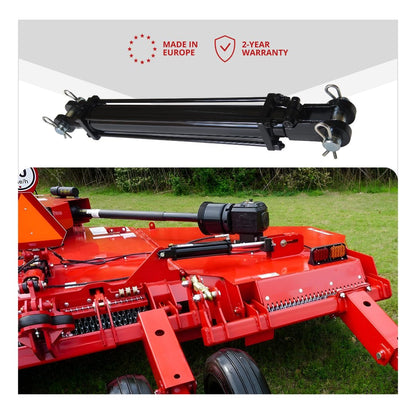 Magister Hydraulics Double Acting Hydraulic Cylinder - AG Tie-Rod Hydraulic Cylinder 2500 PSI Agriculture Standard 3" bore 18" Stroke (3x18)