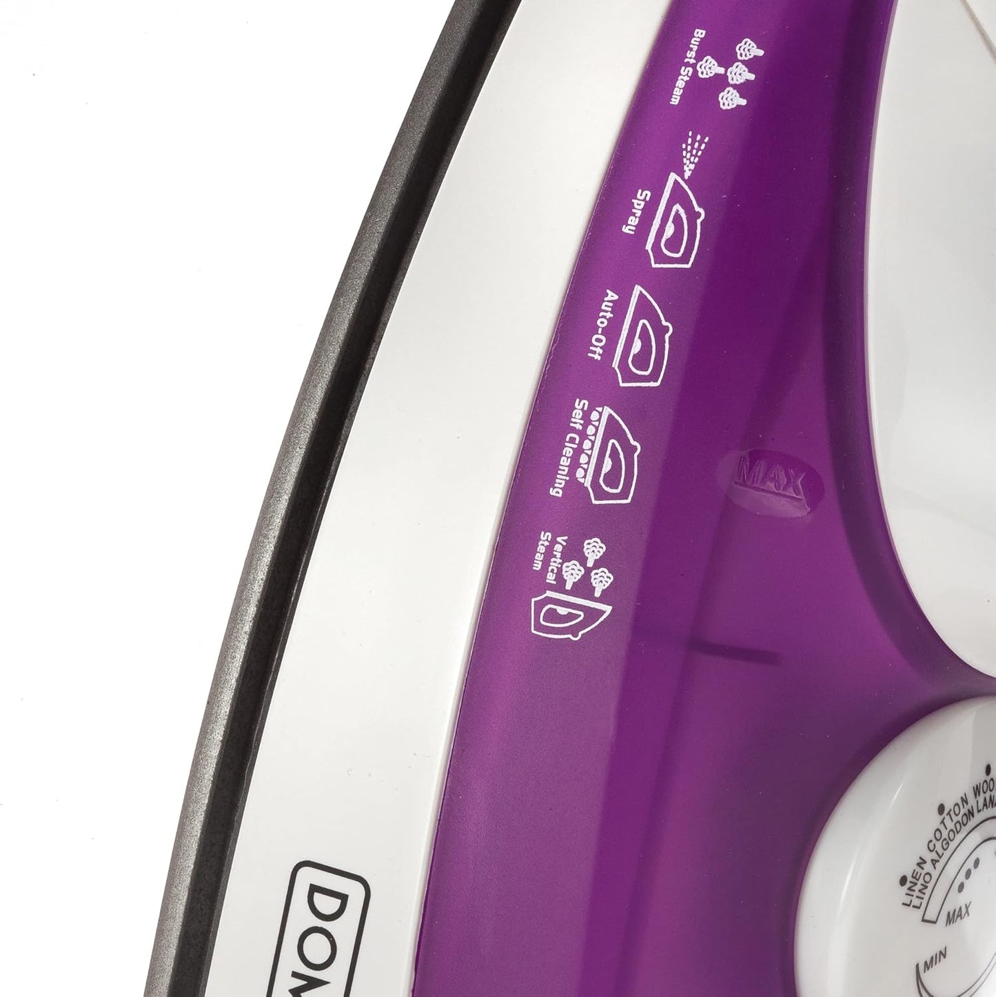 Dominion STEM Iron with Retractable Cord, Purple