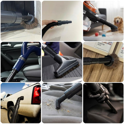 Vacuum Attachment Adapter Kit- Vacuum Hose Adapter - Pool Supply 1-1/4" or 1-1/2" Hoses Connector - Hoses Reducer Adapter - Reducer from 35mm/38mm/42mm to 32mm - from 1 3/8 inch to 1 1/4 inch
