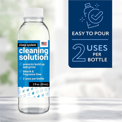 IMPRESA Sleep System Cleaning Solution Compatible with ChiliPad, OOLER & Dock Pro & Bed Cooling System Cleaner - 3-Pack, 2 Fl Oz - Unscented No-Mess Cleaning Supplies - Sleep Machine Cleaner