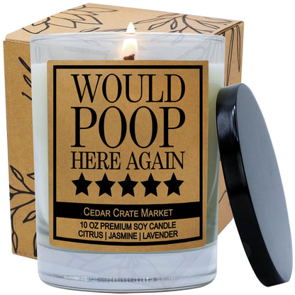 Housewarming Gifts New Home 2025 for Women Men Friends - Funny House Warming Candle, Cool Neighbor Present Ideas for Hostess, Welcome, Homeowner, Apartment, Birthday, Moving,100% Soy Wax, Made in USA
