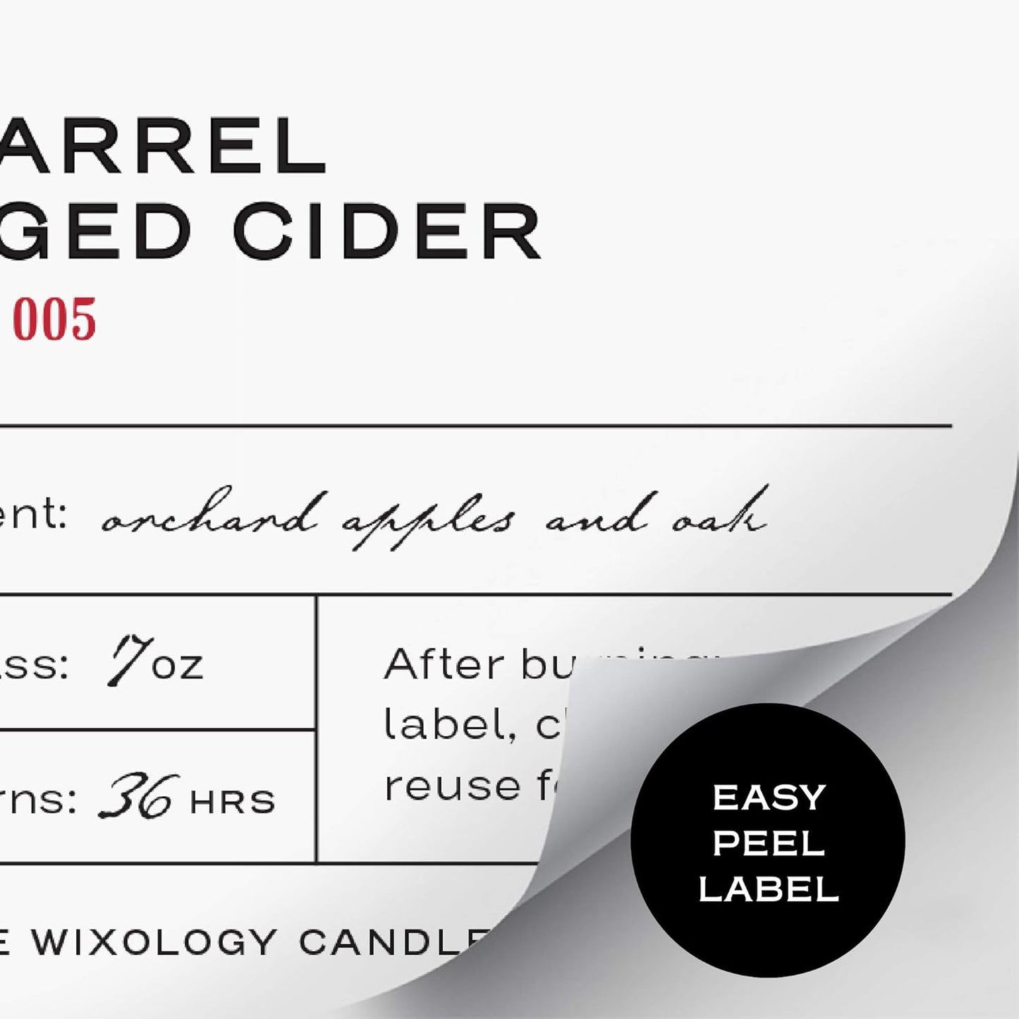 Wixology Cocktail Inspired Bourbon Candle - Sidecar Scent - Hand Poured Coconut and Soy Blended Wax in Re-Usable Rocks