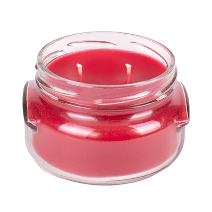 Tyler Candle Frosted Pomegranate Single Wick Glass Jar