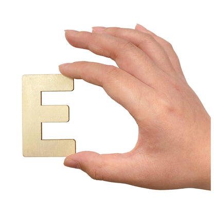 182 Pieces 2-1/2 Inch (2.5") Wooden Letters Craft Wood Letter Unfinished Alphabets with Extras Wall Decor