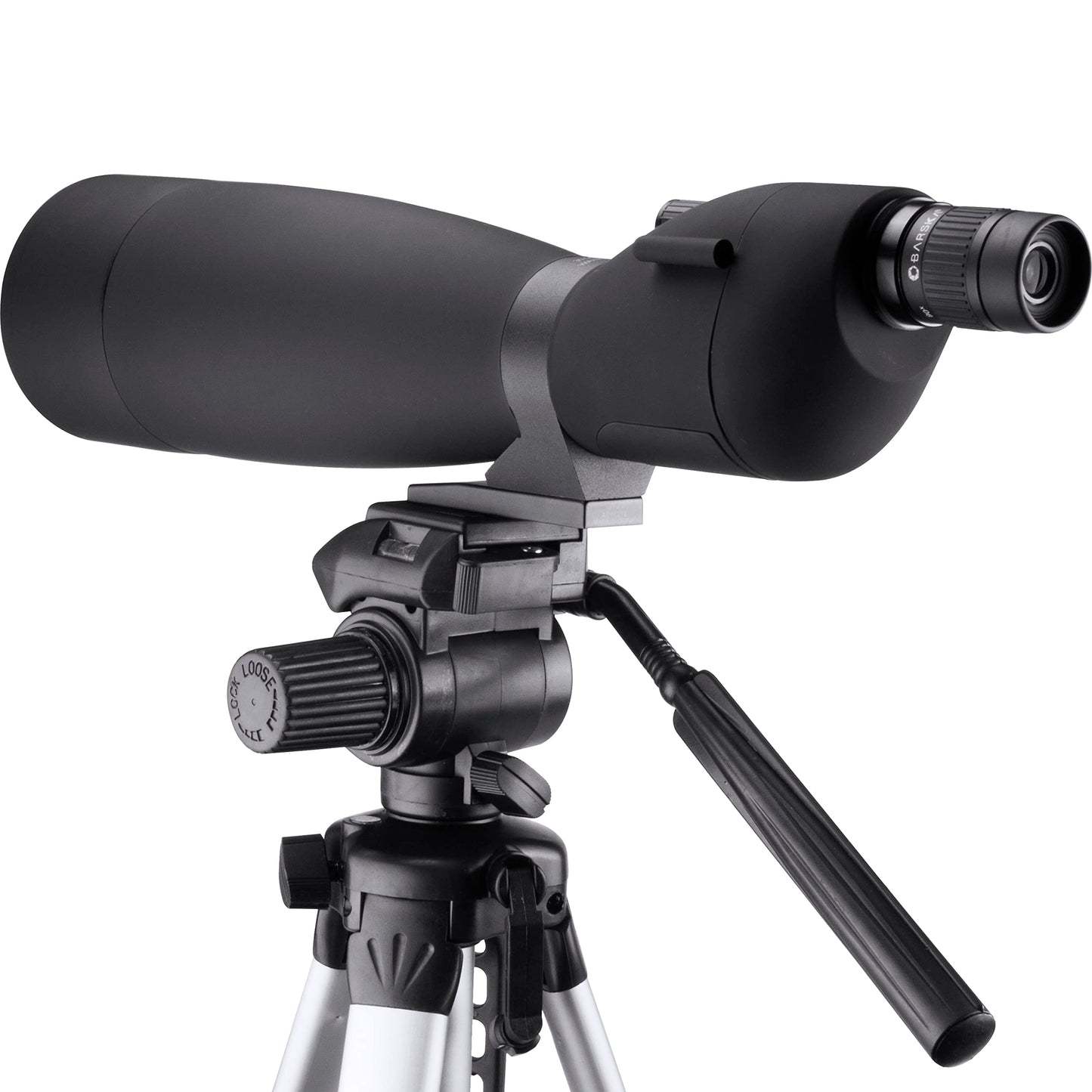 Barska Colorado 30-90x90mm Straight Spotting Scope with Tripod – Waterproof, Fully Coated Optics, Sunshade, and Carrying Cases