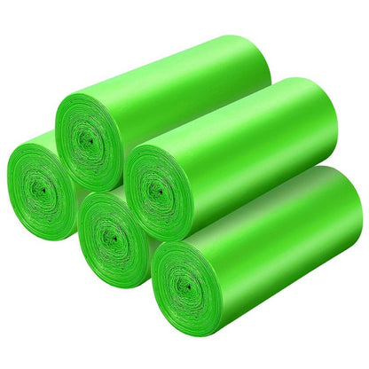 MAVGV 4 Gallon Small Trash Bags Garbage Bags,100 Pcs Strong Bathroom Wastebasket Can Liners trash Bags for Home Office Kitchen (Green)