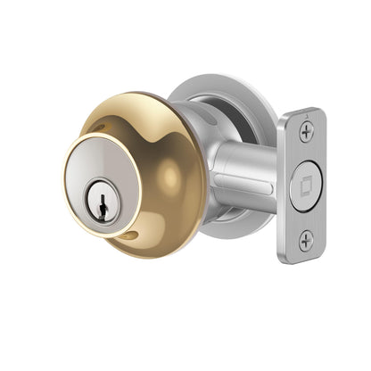 Level Bolt Smart Deadbolt - Make Your Lock Smart & Keep Your Existing Hardware and Keys - Keyless Entry via Level App (iOS & Android) - Works with Apple Home