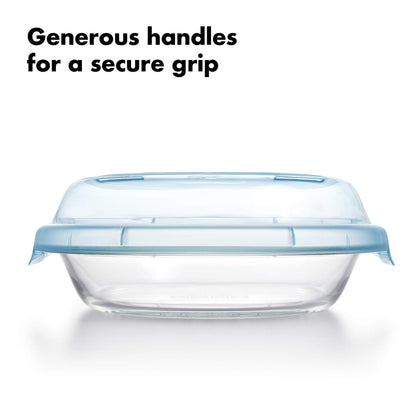 OXO Good Grips GLASS PIE PLATE WITH LID