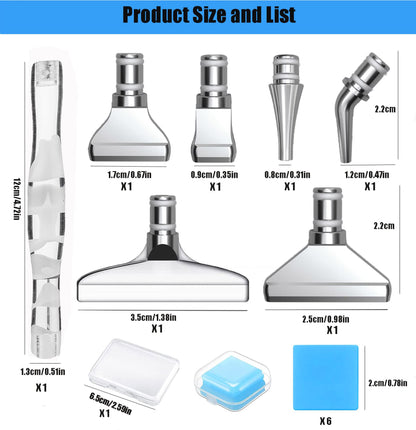 Heyseri Diamond Painting Pens, “Classic Wax Stylus” Diamond Art Pen, Gem Painting Tools Accessories, Gem Art Pen with Metal Tips for 5D Craft Nail