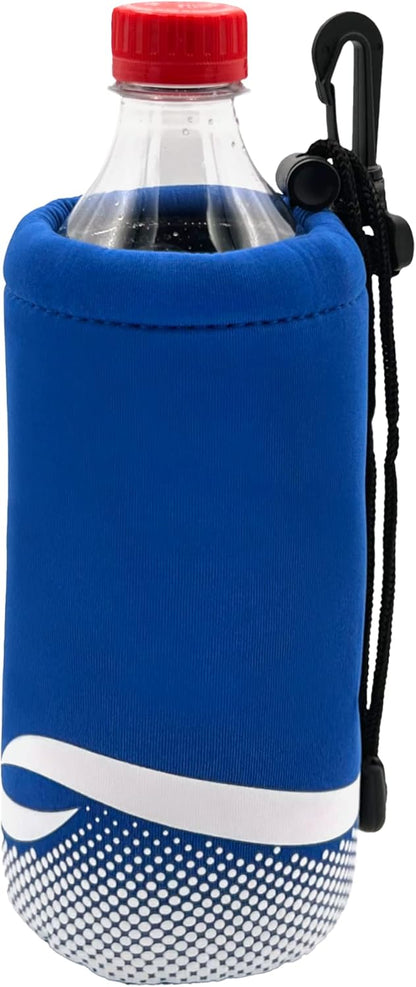 16-20oz Proactive Sports Neoprene Bottle Holder with Drawstring and Bag Clip for Bottles