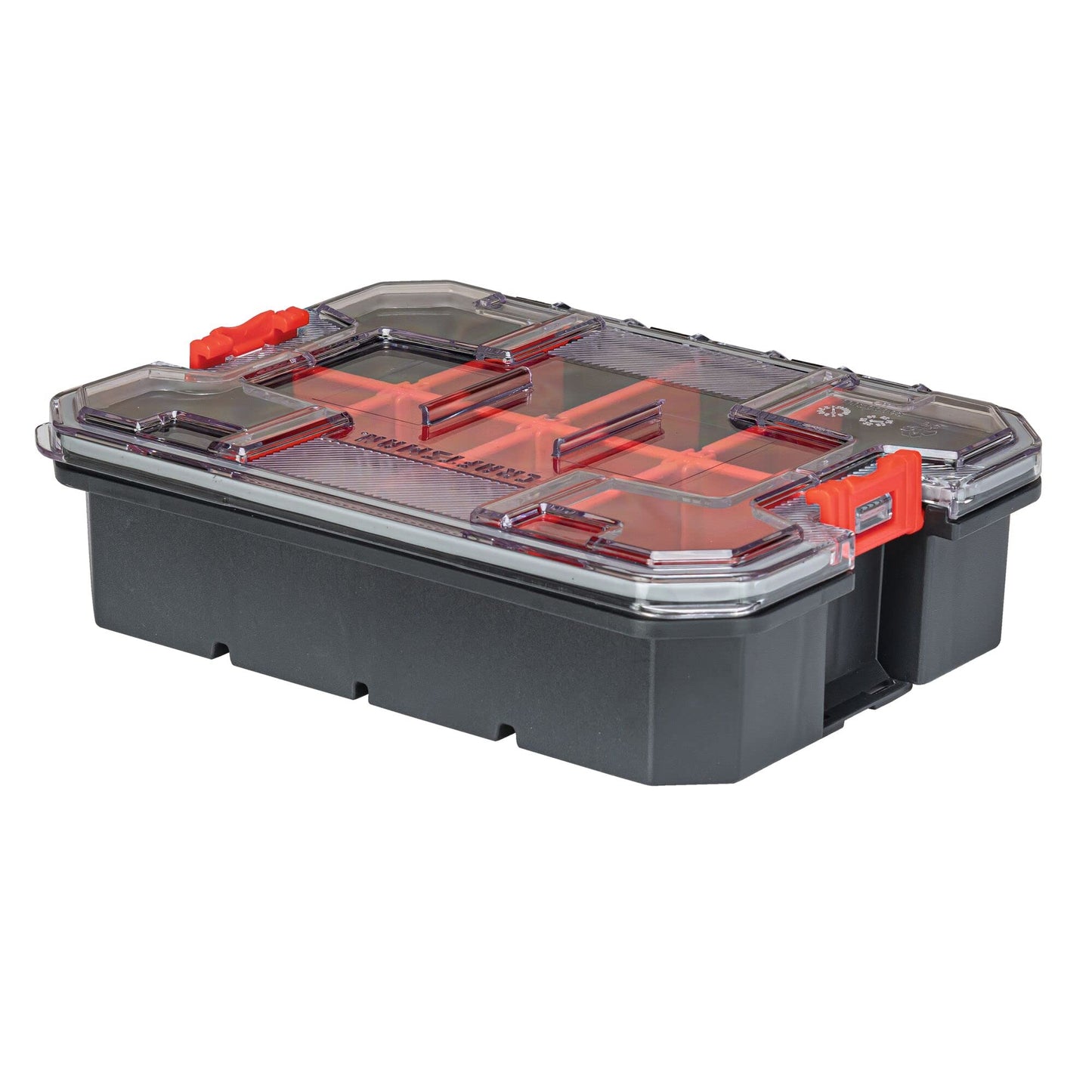 CRAFTSMAN VERSASTACK Storage Organizer, Small Parts Organizer, 8 Compartments, Lid Includes Secure Latch (CMST17827)