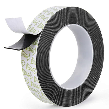 Double Sided Tape Heavy Duty, 1IN x 16.5FT Removable Mounting Tape, No Damage Wall Tape Damage Free Picture Hanging Strips, Strong Adhesive Strips Foam Tape for Poster Art Craft Home Office Decor