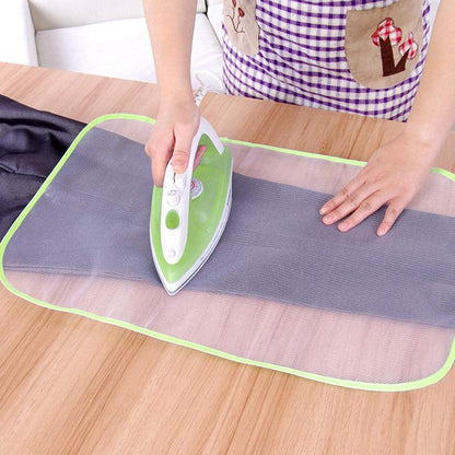 2 Pack High Temperature Resistance Protective Ironing Pressing Pad-Protective Scorch Saving Mesh (Large 23.62" x 15.74")