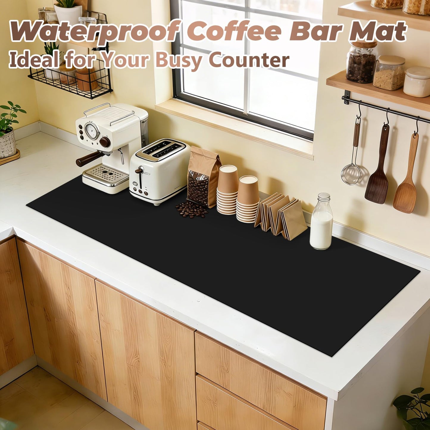 Heat-Resistant Silicone Table Protector Cover: 49.2x19.7x0.06 Inch Thick Food-Grade Table Protector for Dining Room Table for Kitchen Countertop & Counter Mat -Waterproof Tabletop Cover Pad & Crafting