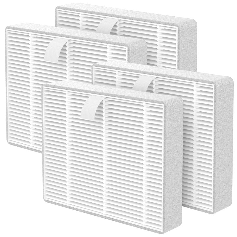 Harebery AP03 Replacement Filter, Compatible with Conair Portable Small Air Cleaner Purifier AP03 for Small Spaces, 4 Pack