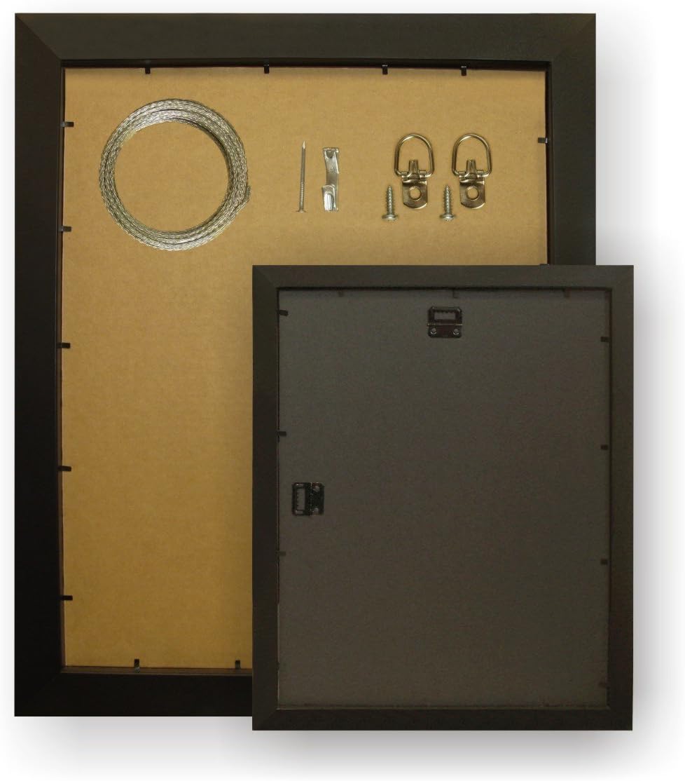 Craig Frames Contemporary Picture Frame, 8 x 10 Inch, Black