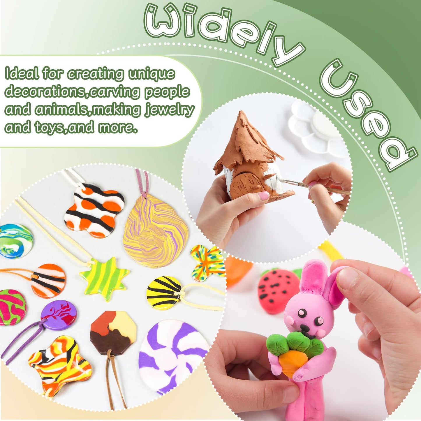 50 Pack White Air Dry Foam Clay,17.6oz Super Light Modeling Foam Clay,White Soft Modeling Clay for Birthday Gift,Arts & Crafts,Family & Classroom Rewards