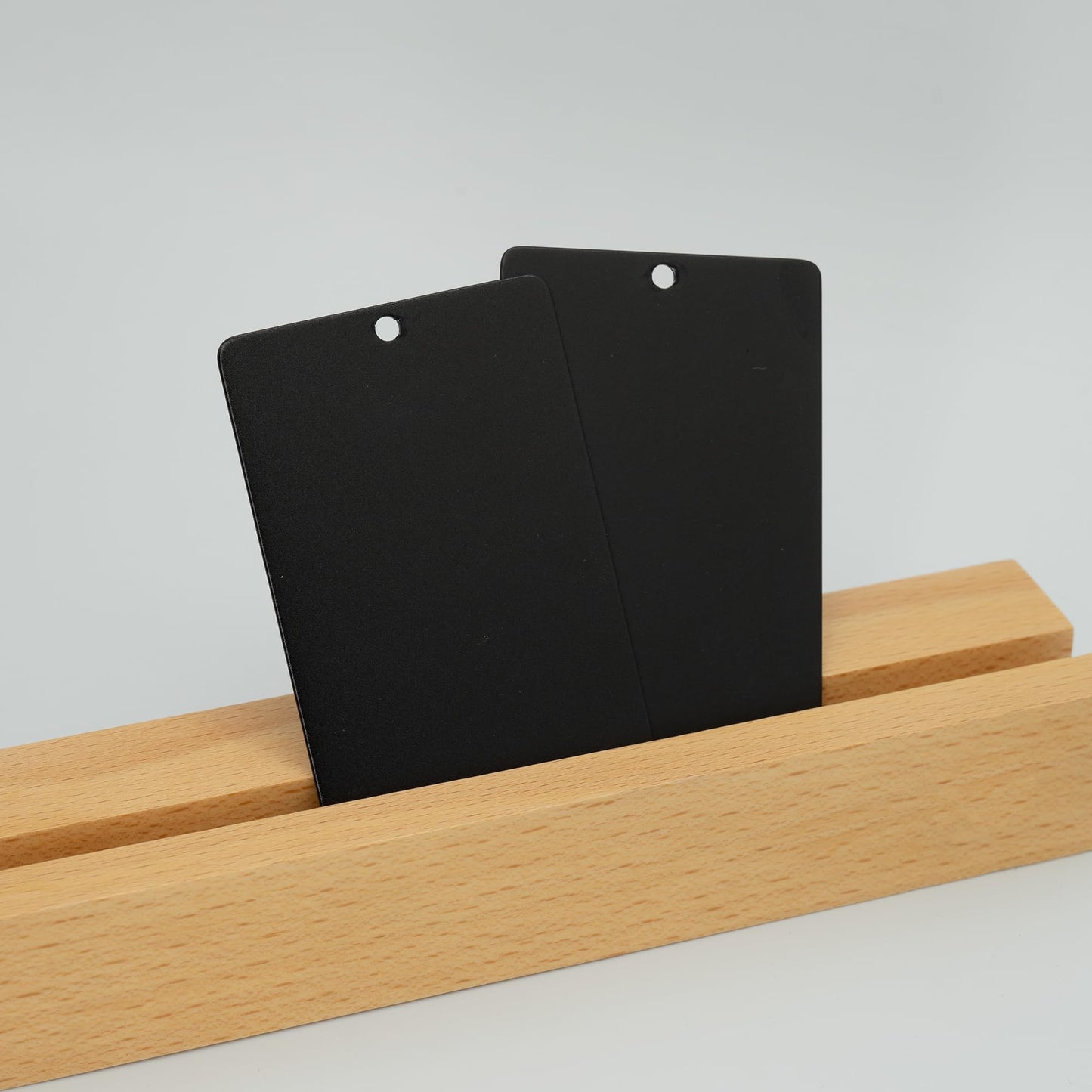 StayMax Anodized Aluminum Engraving Blanks 2x3 Inch 25 Pack (Black)
