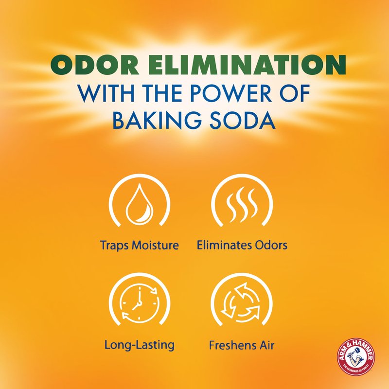 Arm & Hammer Essentials Hanging Moisture Absorber and Odor Eliminator, 17.5 oz., 3 Pack, Fragrance Free, Moisture Absorbers for Closets, Laundry Rooms and Bedrooms, Long-Lasting Freshness