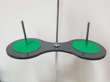 2 Cone and Spool Stand Thread Holder with Sturdy Metal Base, for Industrial Sewing Machines