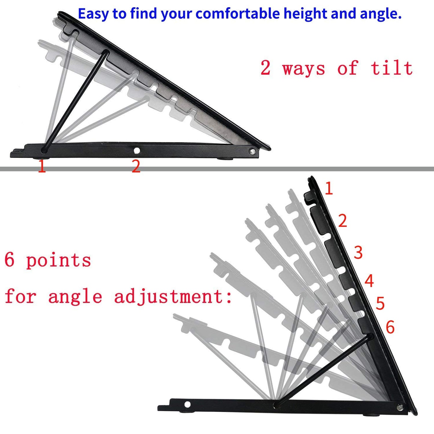 Metal Mesh Stand for A4 LED Tracer Pad, Ventilated Metal Holder for Laptop, Tablet, Animation Art Sketching Drawing Tracing LED Light Box Board, Books Holder, Diamond Painting Light Pad