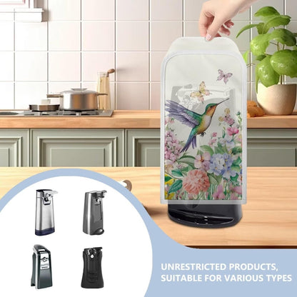Hummingbird Dust Cover for Can Opener, Dustproof Kitchen Appliance Cover Fits Most Electric Can Openers