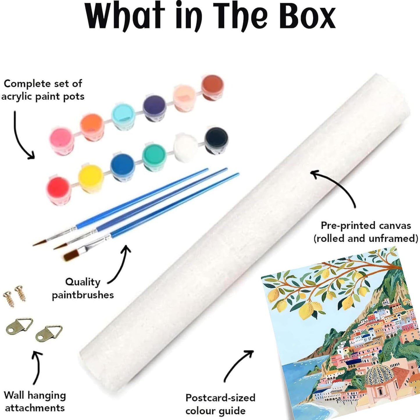 KICHANG 9 Packs Paint by Number for Adults, Scenery DIY Acrylic Oil Painting Paint by Numbers Kits on Canvas, Adults Paint by Numbers Kits Drawing Paintwork for Home Decor Gift Cityscape 12x16in