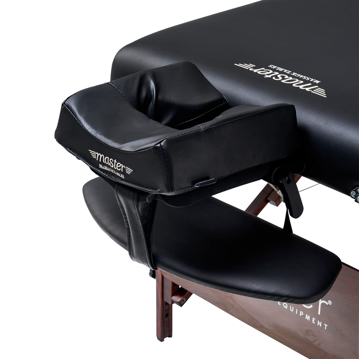 Master Massage 30" Del Ray Pro Portable Massage Table, 750lbs Working Capacity, 3" Cushioning, Black