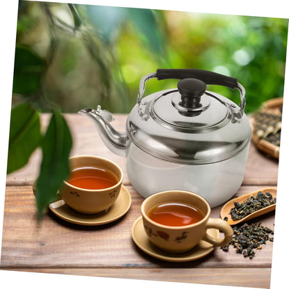 Cabilock Whistling Stainless Steel Kettle, Handheld Hot Water Teapot, Kitchen Water Boiler, Japan Anti-scald Tea Maker