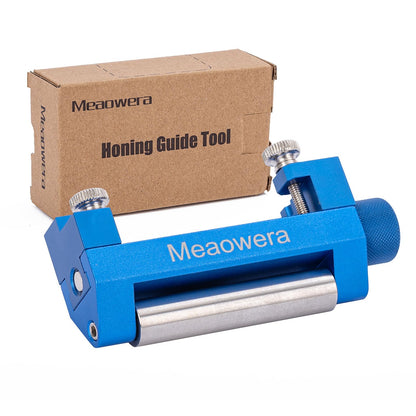 Chisel Sharpening Kit with Adjustable Honing Guide – Wood Chisel Sharpener for Chisels and Planer Blades – Precision Angle Control – No Sharpening Stone Included