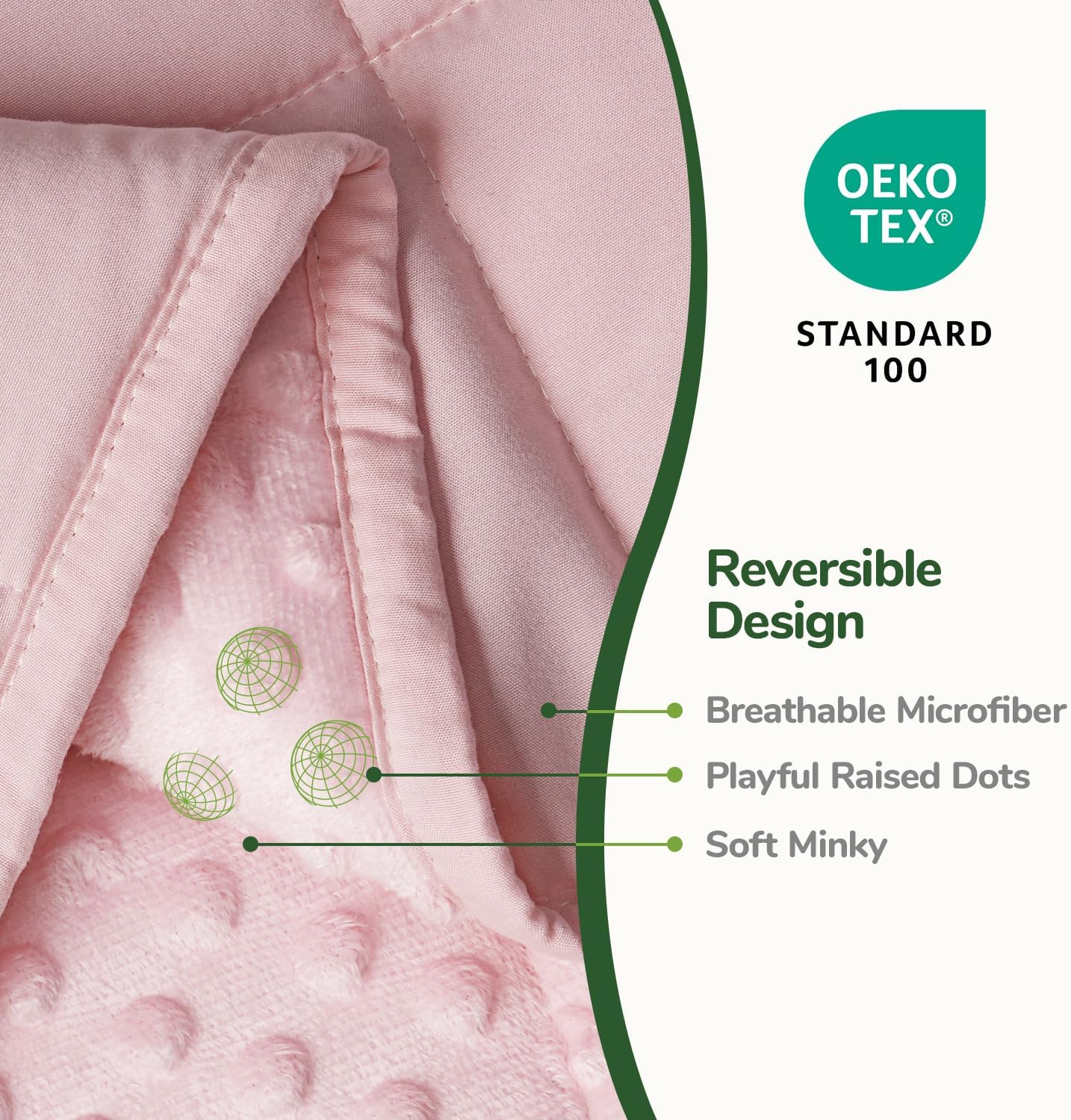 15lbs (60"80", Sivio Weighted Blankets for Adult Queen), Breathable Soft Minky Weighted Throw Blanket Queen for All