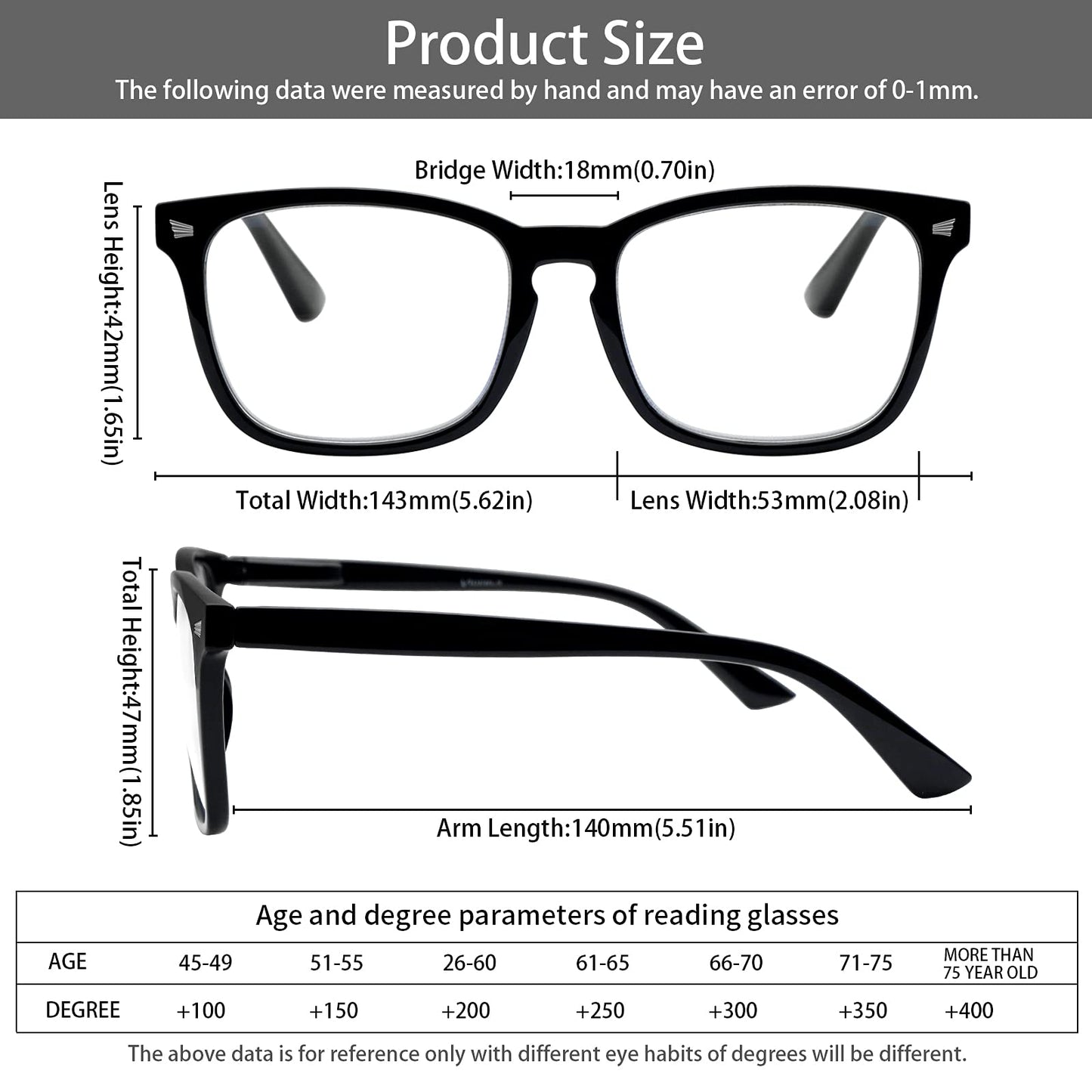 VIDEBLA 5 Pack Blue Light Blocking Reading Glasses,Spring Hinge Computer Readers for Women Men,Anti UV Ray Filter Nerd Eyeglasses (Mix, 1.50)