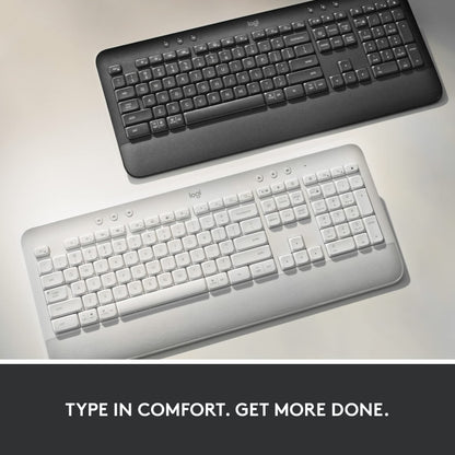Logitech Signature MK650 Combo for Business, Wireless Mouse and Keyboard, Logi Bolt, Bluetooth, SmartWheel, Globally Certified, Windows/Mac/Chrome/Linux - Graphite