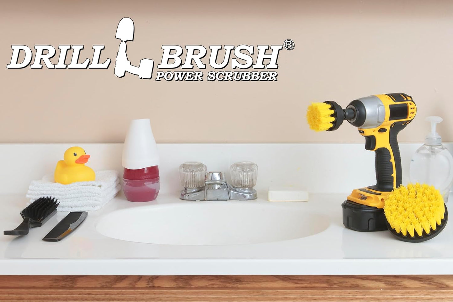 Set Drill Brush Drill Brush Kit Drill Brushes for Cleaning Drill Brush Attachment - Drill Brush - Bathroom Accessories